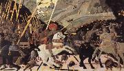 UCCELLO, Paolo The battle of San Romano oil